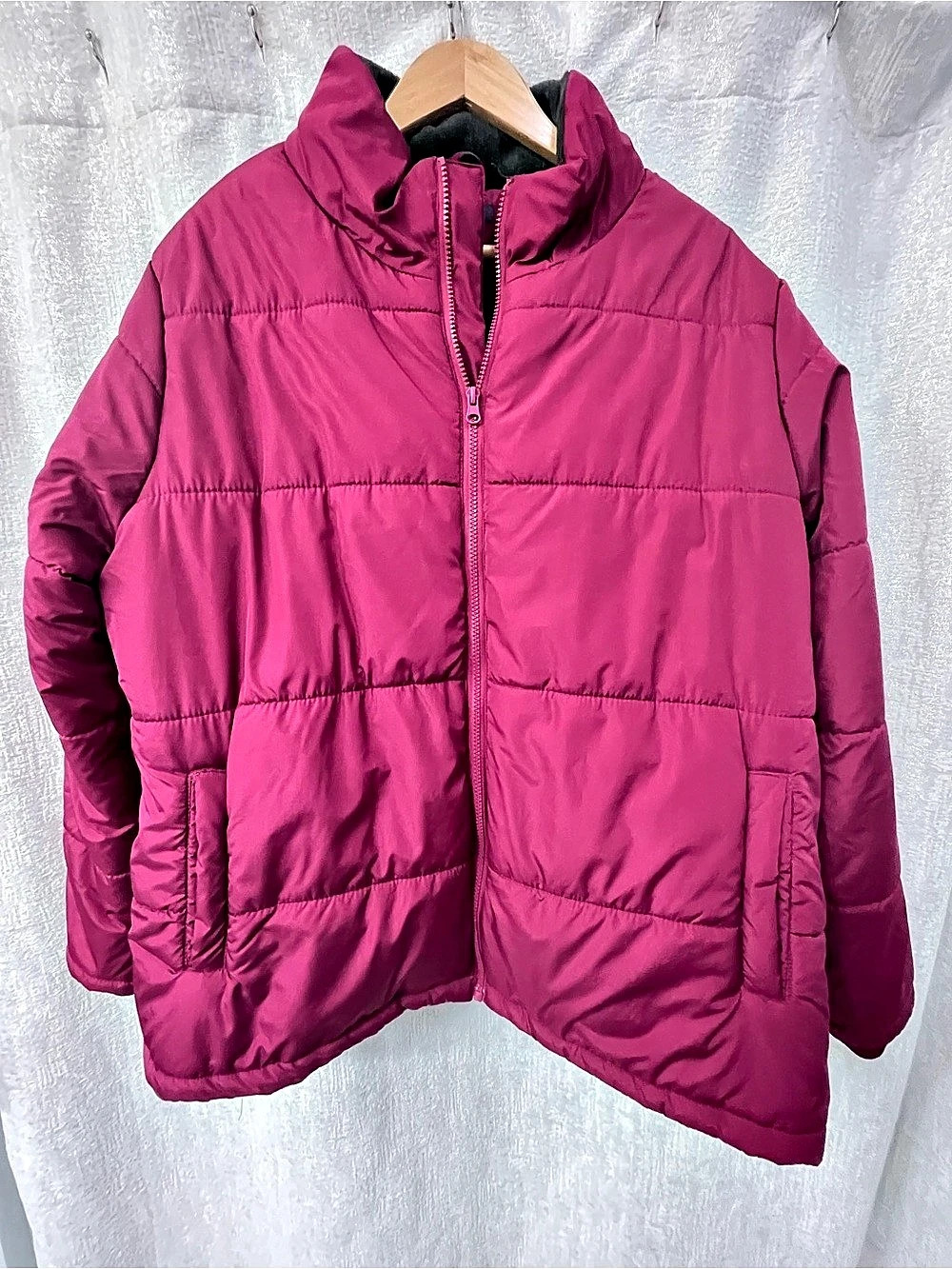 Roamans Puffer Jacket in Pink Size 2X Like New
